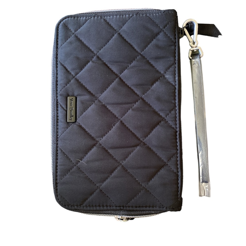 Vera Bradley on the go wristlet black. New with tags